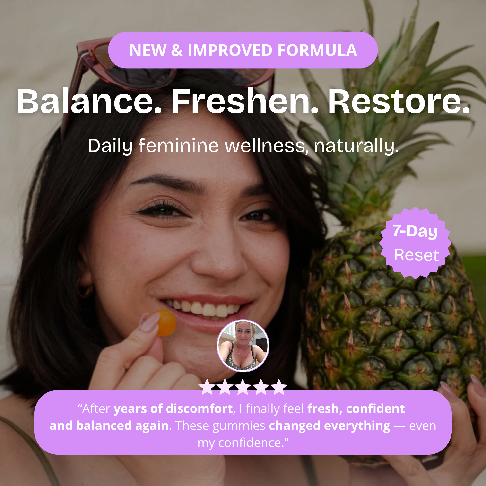 Feminine pH Balance Gummies