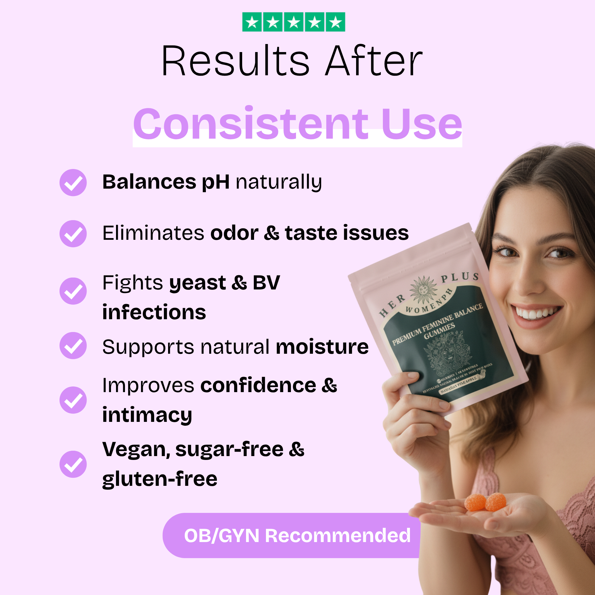 Feminine pH Balance Gummies