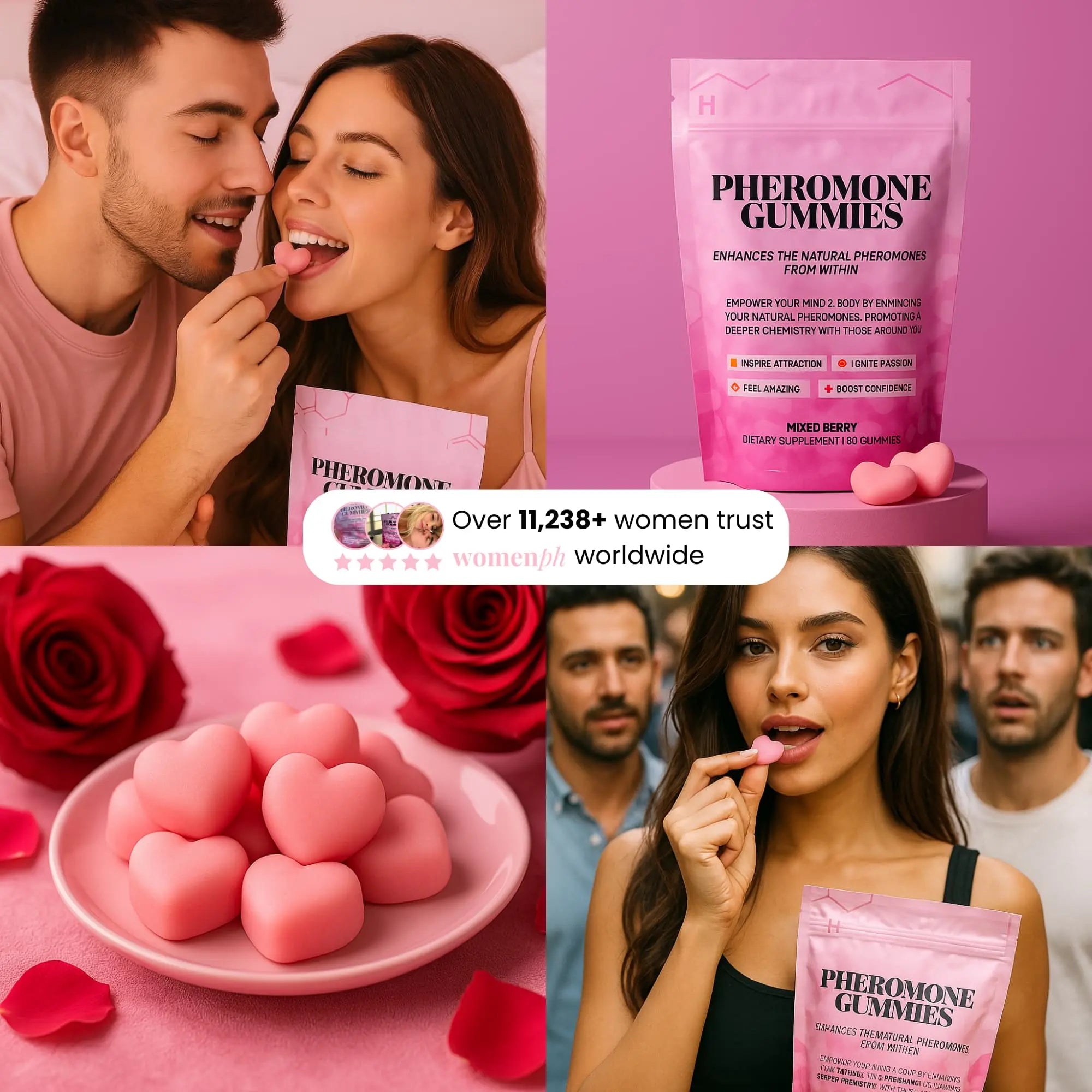 Pheromone Gummies - Become Irresistible WOMENPH